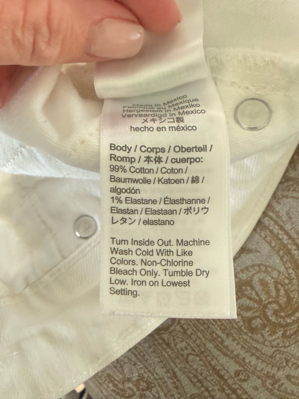 J Crew Wide Leg Denim Trouser in White - Picture 7 of 9